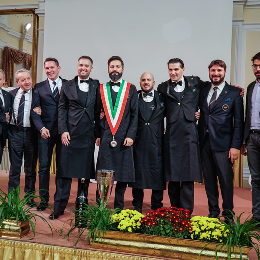 Simone Loguercio miglior Sommelier Italia