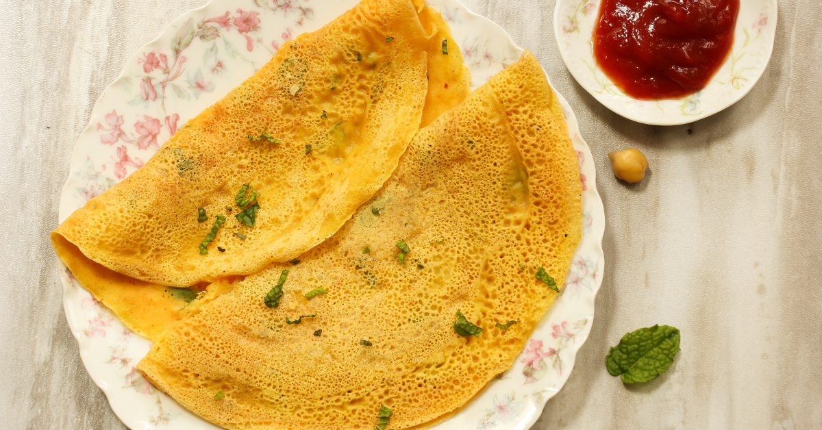 Ricette vegane della tradizione Farinata di ceci - foto di vm2002 da Getty Images